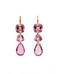 Pink Tourmaline Jemima Earrings