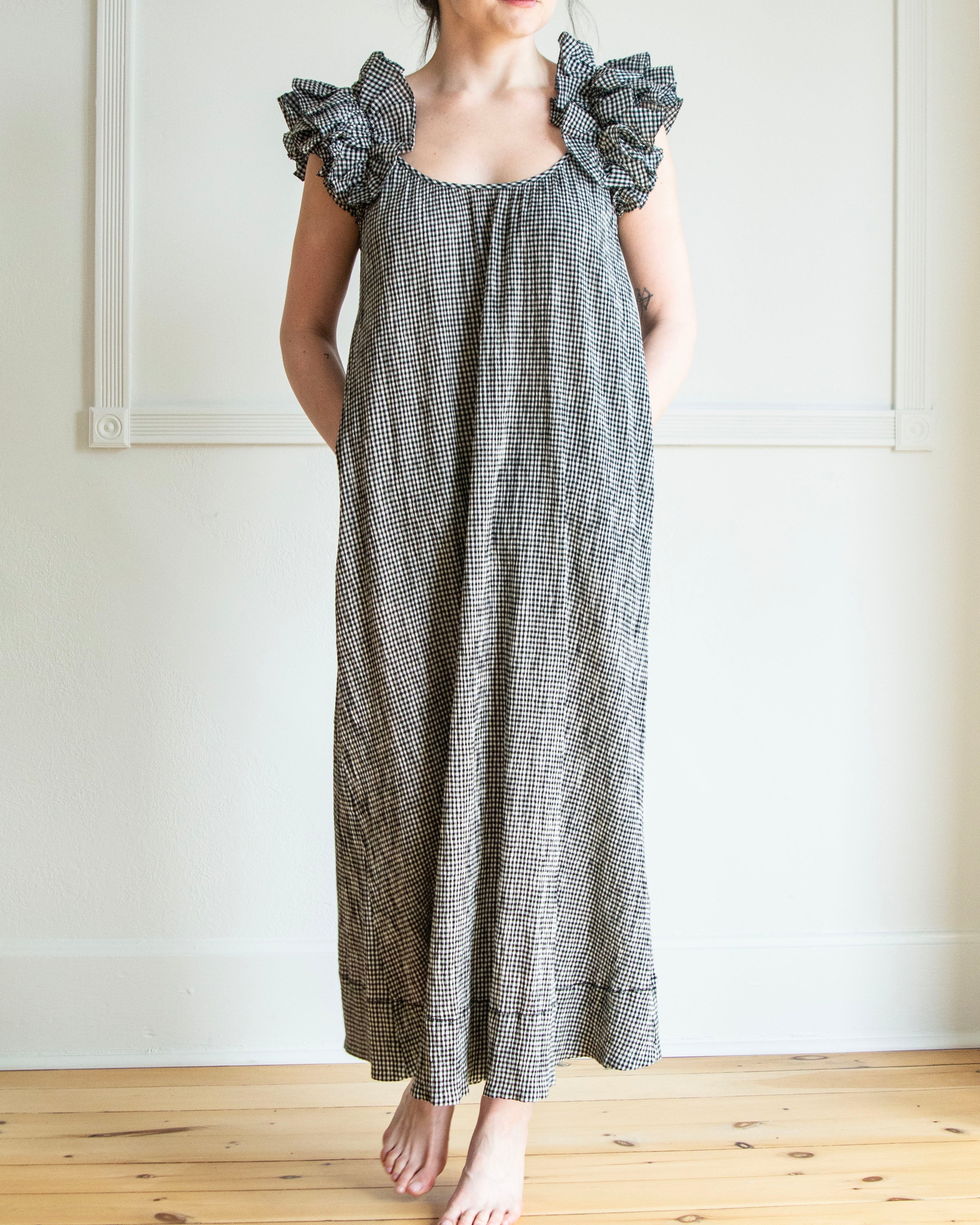 Ruffle Coverup