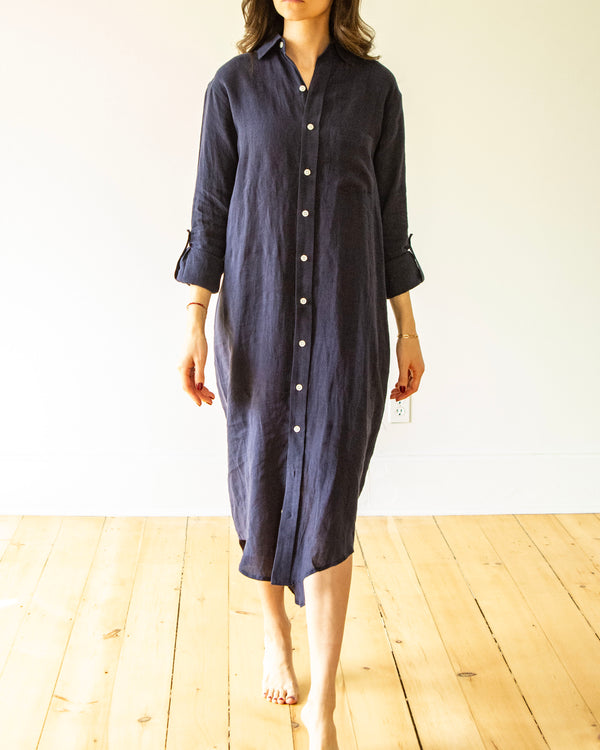 Washed Linen Midi