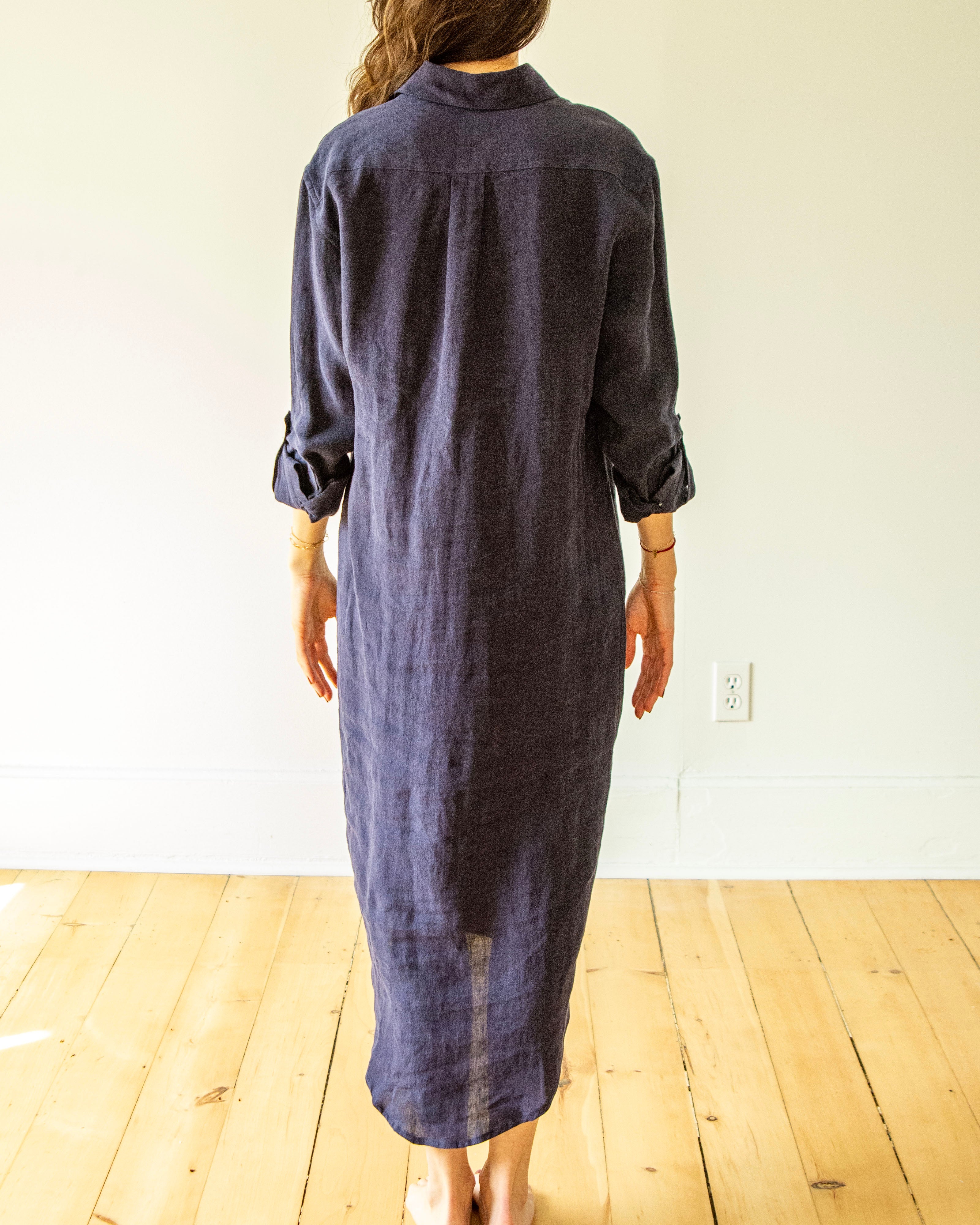 Washed Linen Midi