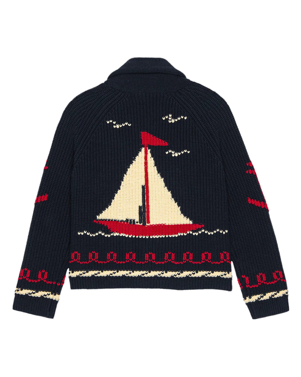 Sailboat Cardigan