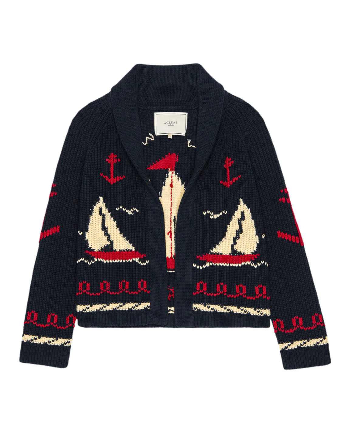 Sailboat Cardigan