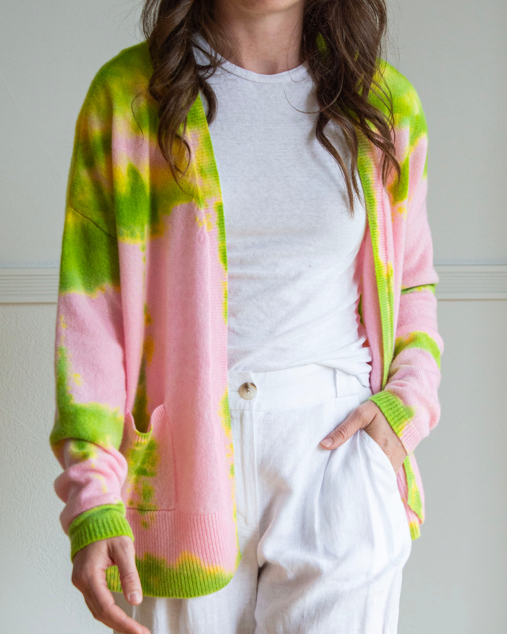 Cashmere Pocket Cardigan