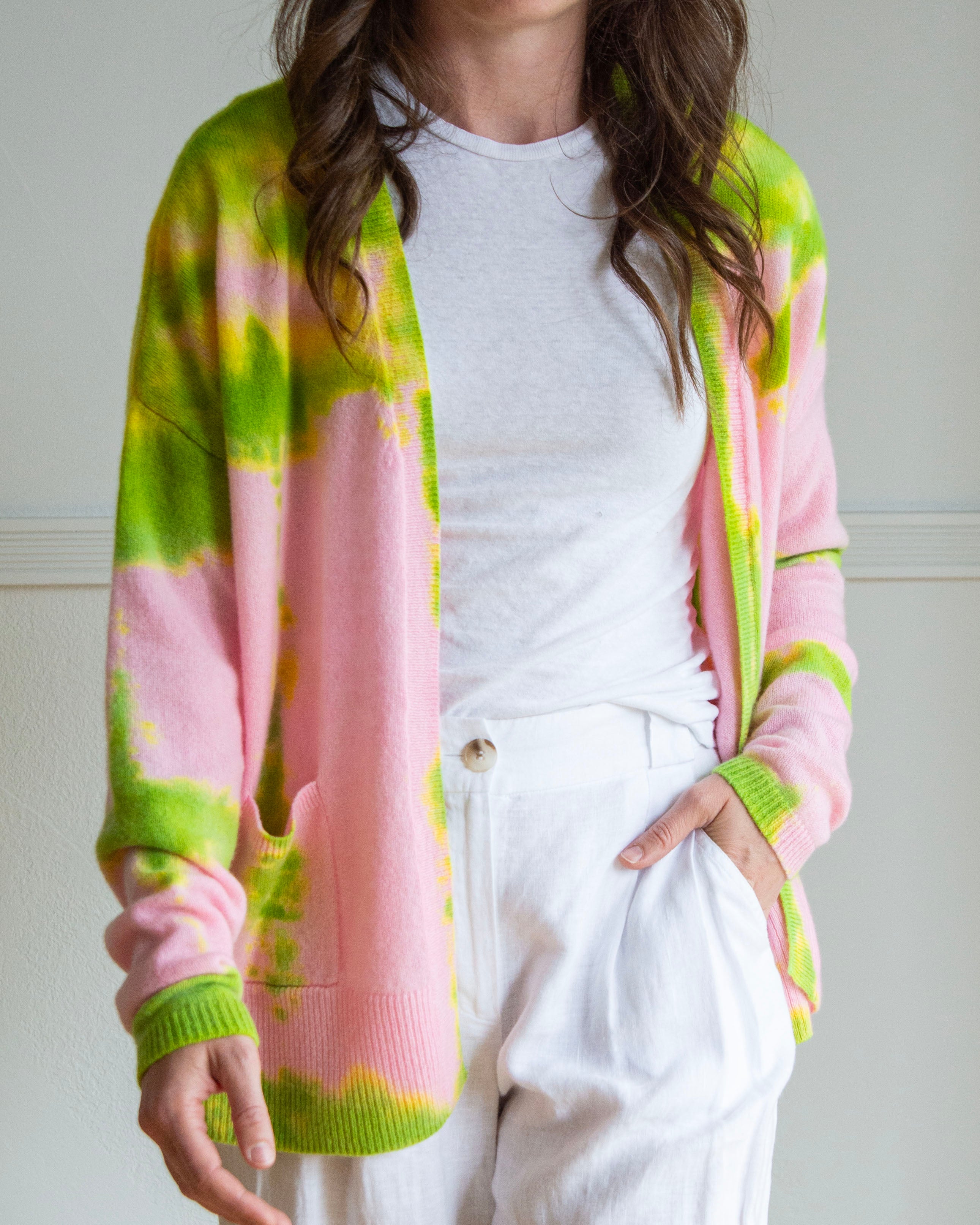 Cashmere Pocket Cardigan