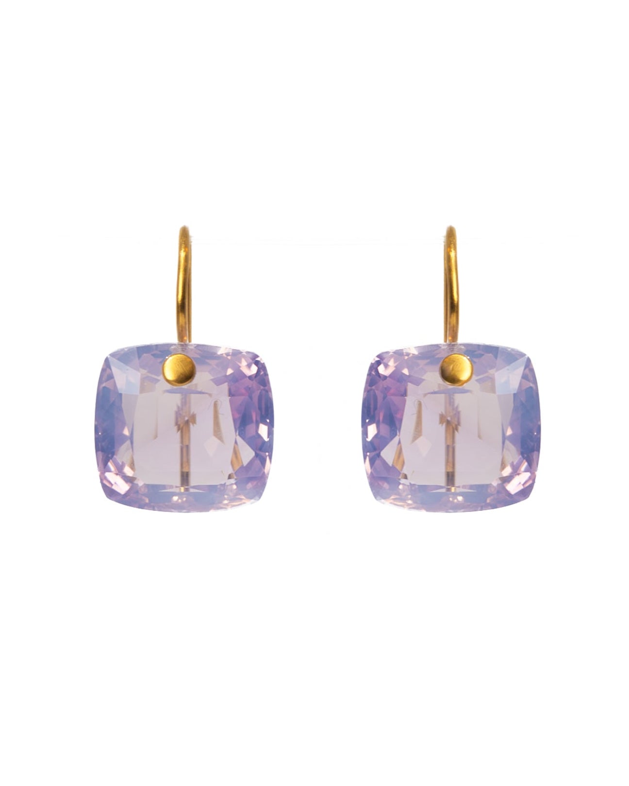 Lavender Quartz Summer Earrings